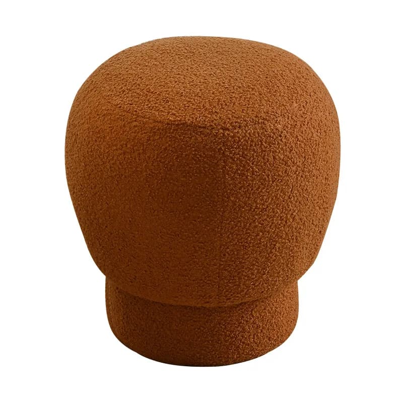 Simple wind small stool home door shoe changing stool living room bedroom plush round stool