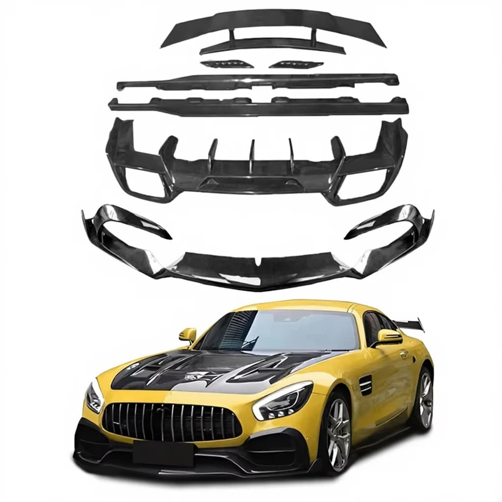 Exterior Tuning RZ Style Auto Parts for   GT/GTC/GTS Facelift RZ Style Carbon Fiber Auto Parts Aero Styling Kit