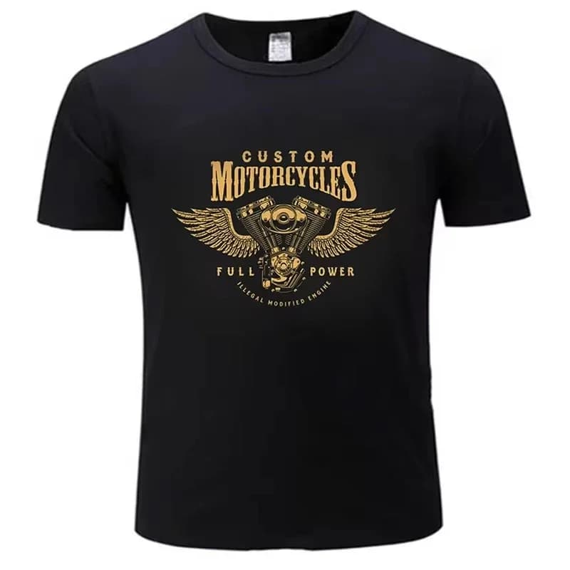 Davidson T Shirt 2026 New Motorcycle Engine Graphic Cotton Blend Men Women Unisex Oversized Heavyweight Biker Streetwear Tops
