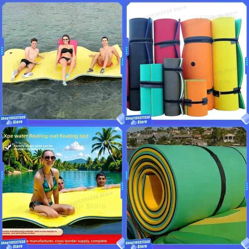 Terra Zoom Cross-Border Water Floating Mat Outdoor Seaside Sports Three-Layer Children's Surfing Large Size XPE Material