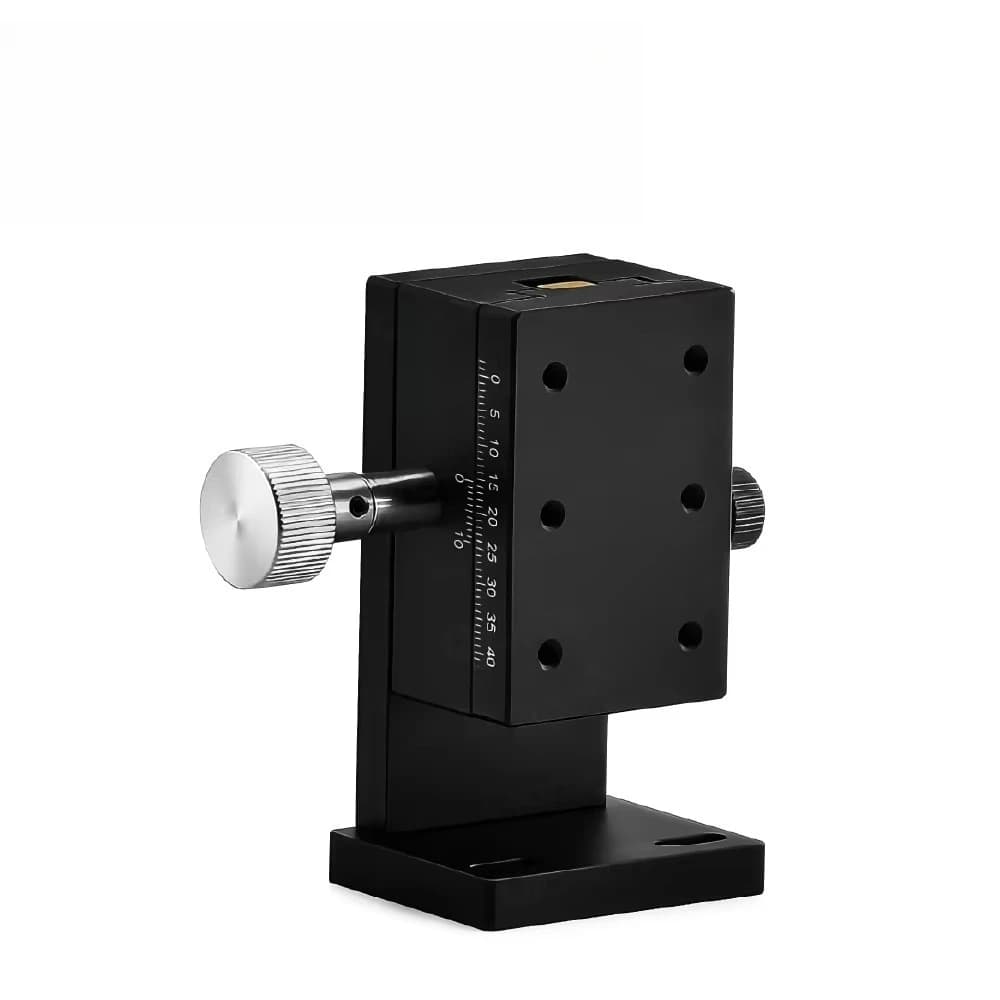 WLZ40-60 Manual Stage High Precision Z-axis Dovetail Rack Pinion Long Travel Distance 1 Year Aluminum Alloy Align 5kgf