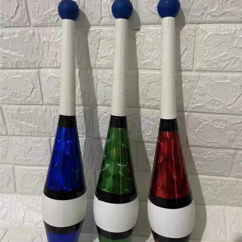 Handcraft Acrobatics Stick Czech Stick Acrobatics Circus Prop Beginner Durable Juggling Club