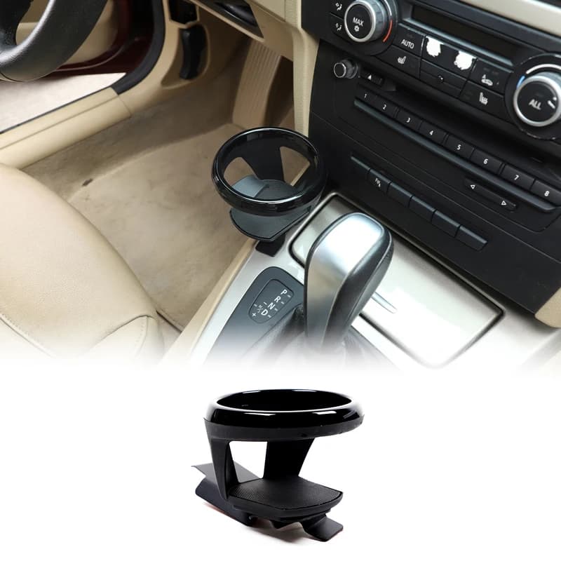 For 07-11 BMW 1 Series E87 05-12 BMW 3 Series E90 Car Center Console Cup Holder Carbon Steel Car Cup Holder Car Accessories