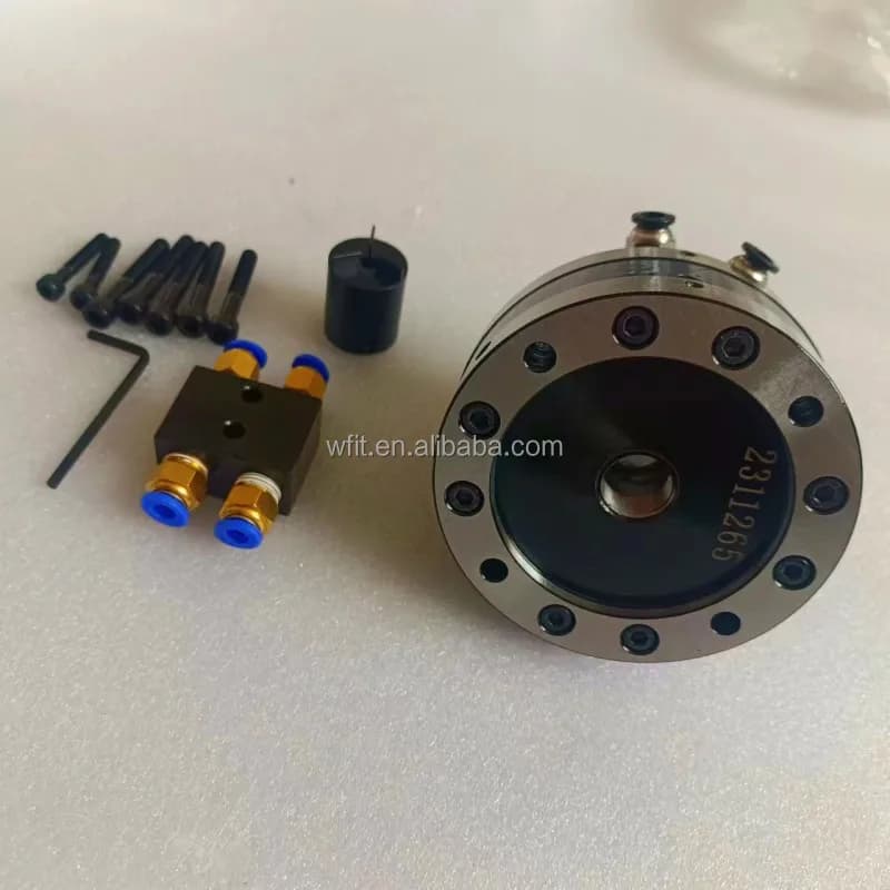 Internationally JAB Series Rotating Collets. Air Collet Chuck for Lathe Spindle