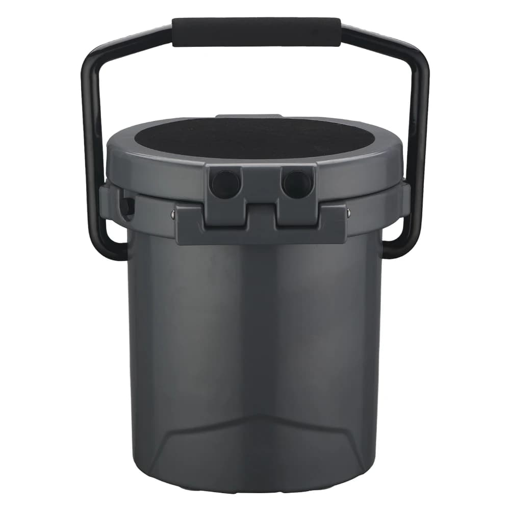 Supplier Multifunction Plastic Ice Camping Backpack 10QT Drinking Container with Tap and Carry Handle
