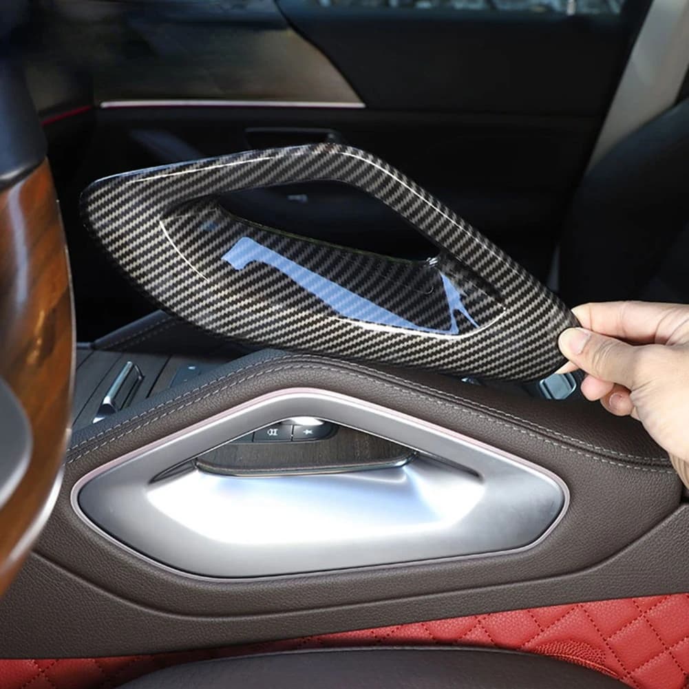 For Mercedes Benz GLE GLS Class W167 V167 Coupe C167 X167 AMG GLE53 GLE63 Car Center Console Armrest Side Protective Cover Trim
