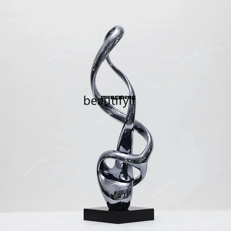 Hotel clubhouse corridor aisle decorative ornaments entrance door art sculpture wine cabinet partition decorative ornamentN