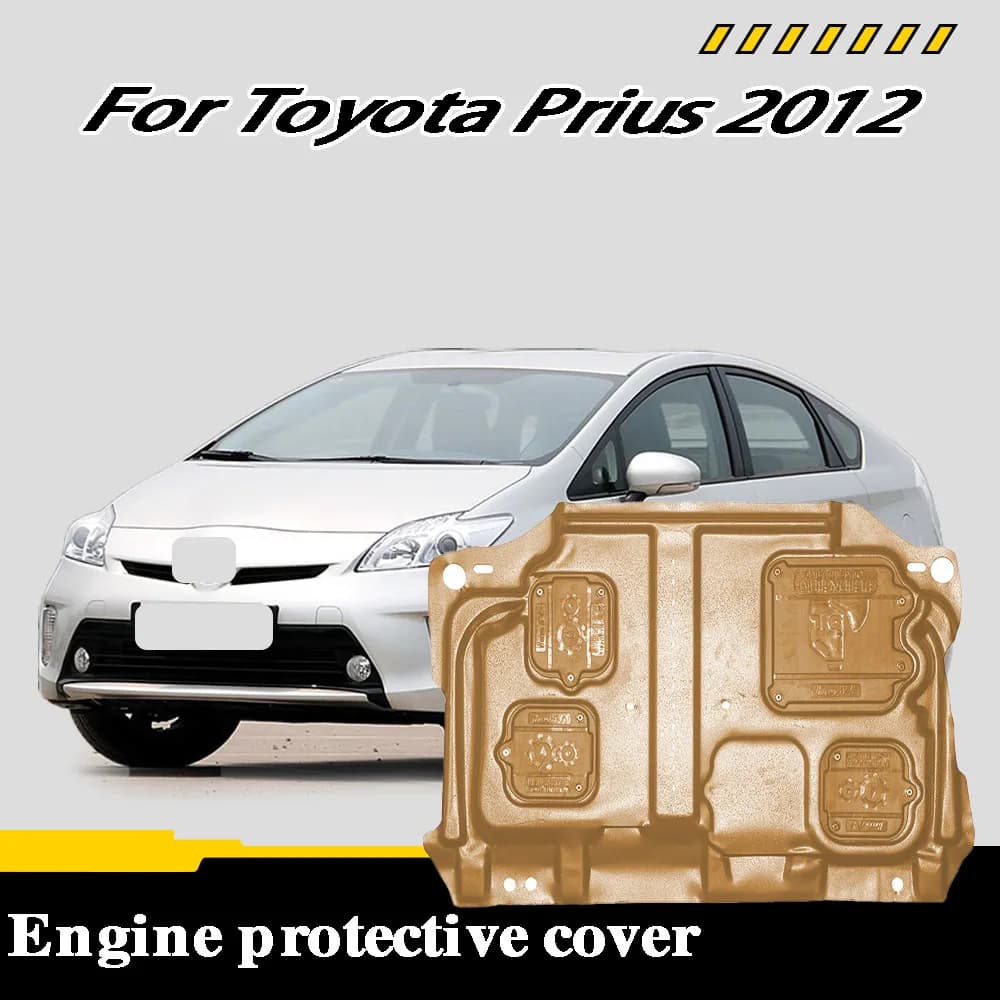 Front Under Engine Cover For Toyota Prius 2012 1.8L Guard Plate Skid Plate Car Engine Protection Panel Mudguard