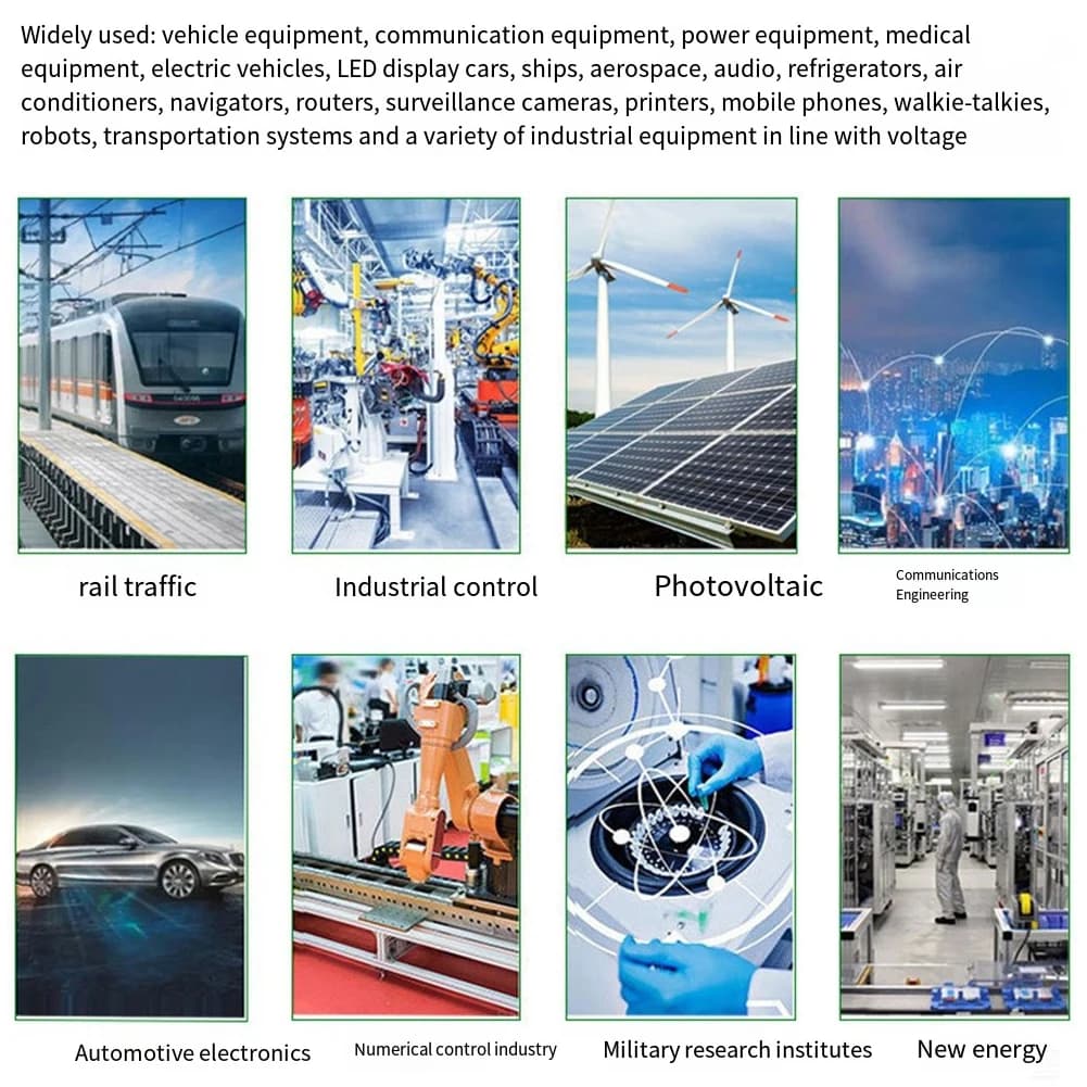 72W 3A 24V DC-DC Power Converter Compatible with 36V 48V Battery Systems for Vehicle Auxiliary Power Applications