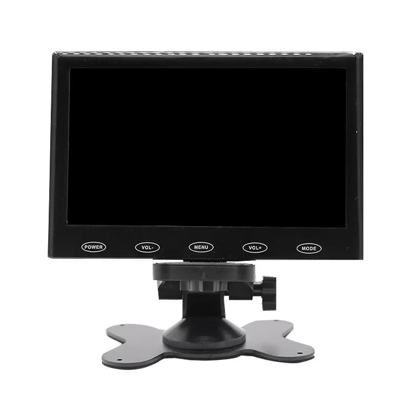 Mini car thin LCD 7 inch high definition monitor