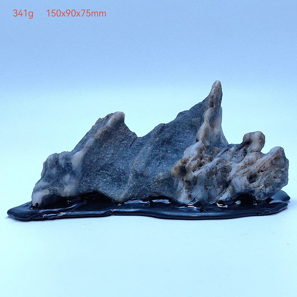 Suiseki Asian Natural Stones Rock Rough Stone Black Mountains Office Decoration Minerals Piedras Decorativas Home Decorations