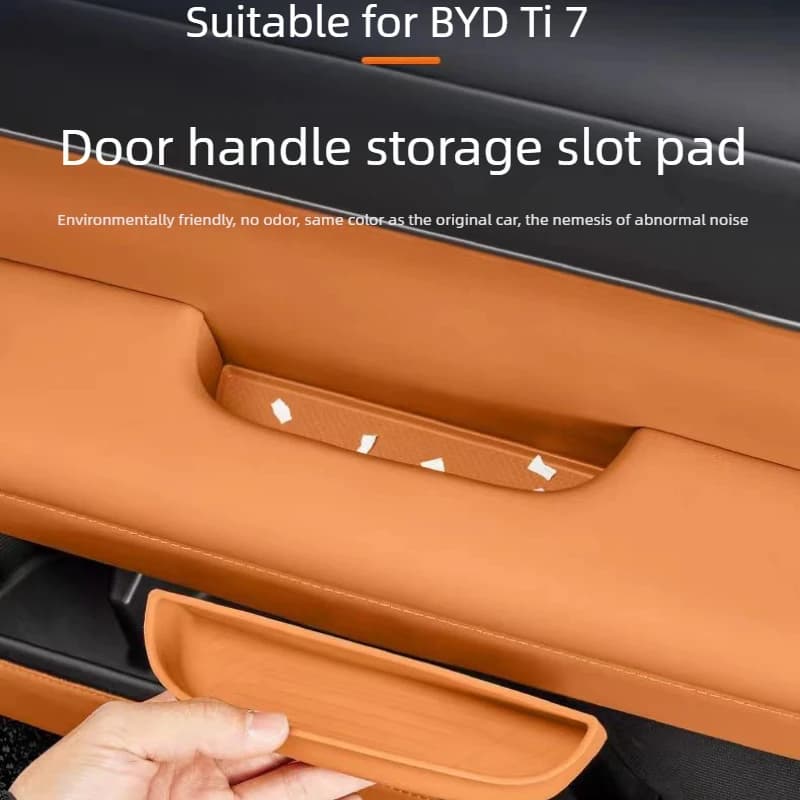 Applicable BYD Ti 7 2026 Door Handle Storage Silicone Pad Automotive Parts