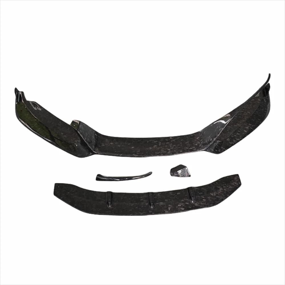 True Carbon Fiber Forged Front Bumper Lip Spoiler Body Kit EB Style for BMW I8 Forged Front Spoiler Body Parts