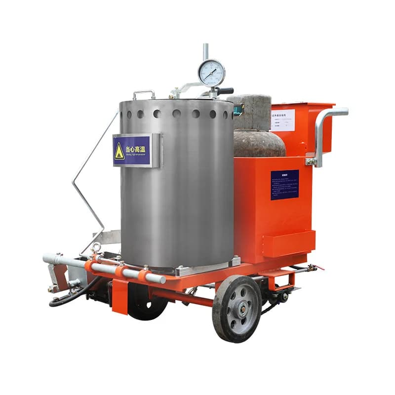 cold spray marking machine hand push community parking space marking machine school playground runway hot melt marking machine