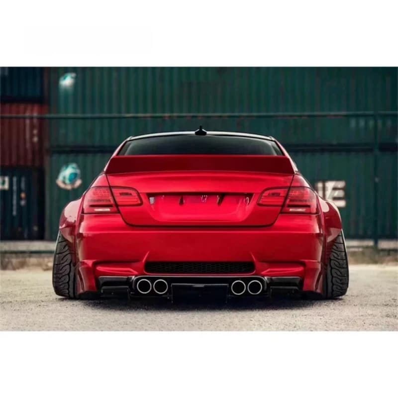 High Quality Rocket Bunny Style Wide Body Kit E E Seri New Condition Bumper Spoiler Front Fiberglass Material