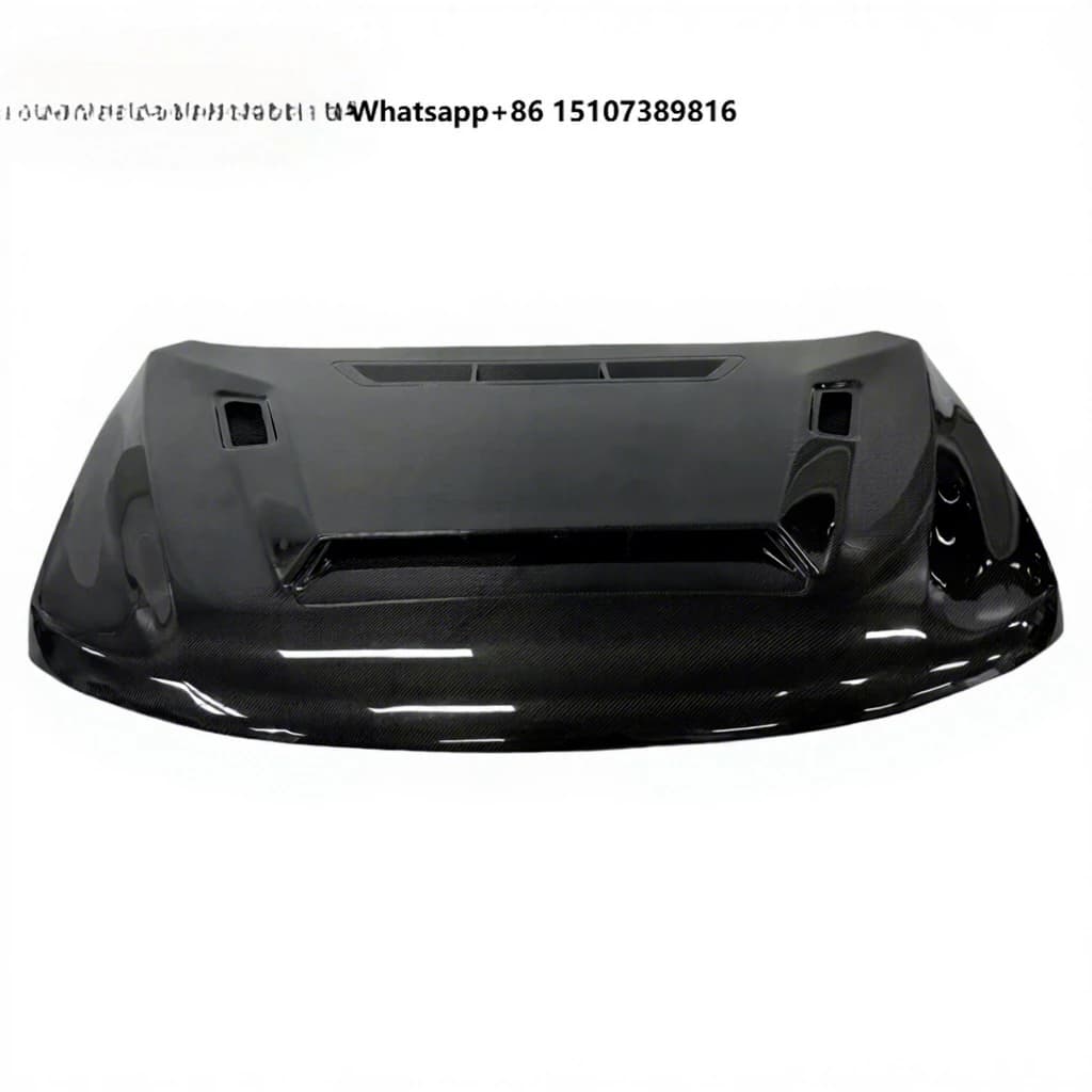Grand Cherokee High-Quality Carbon Fiber Hood, Fit for Grand Cherokee Upgrade - Vented Engine Hood
