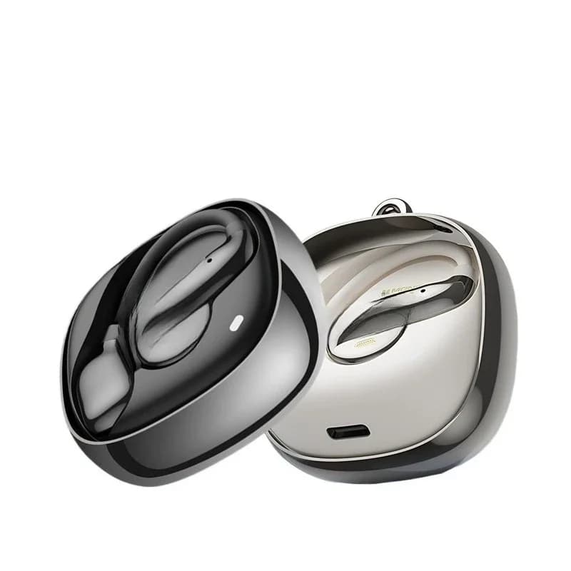 Bluetooth headset ear-mounted AC390 new rotating electric compartment intelligent noise reduction