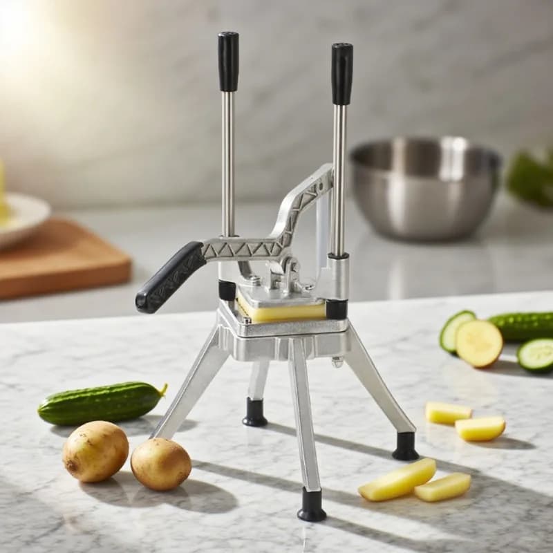 Multifunctional Cutting Machine Household Kitchen Manual Cutting Machine Vertical Cutting Portable Chip Machine