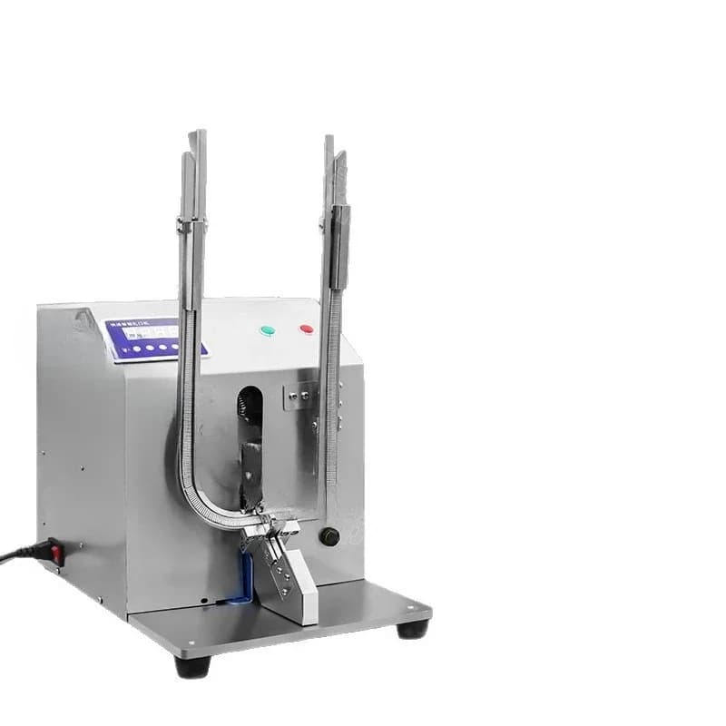 Induction double buckle buckle machine, automatic u-shaped sausage ham sausage sealing machine