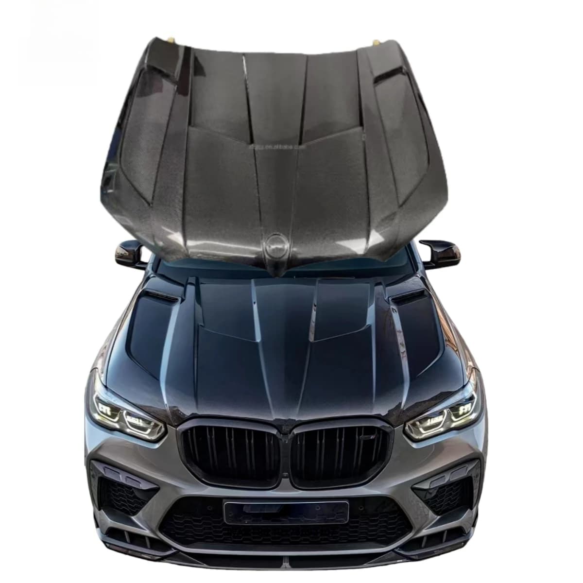 High Quality Modified F95/F96 Carbon Fiber Engine Hood forBMW G05/G06 Series LD Models, with New Conditions and