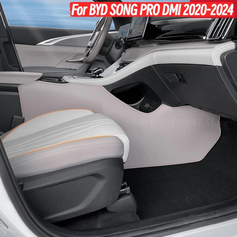 For BYD SONG PRO DMI 2020-2024 Car Central Control Lower Side Anti-kick Pad  Interior Anti-dirty Scratch-proof Car Accessories