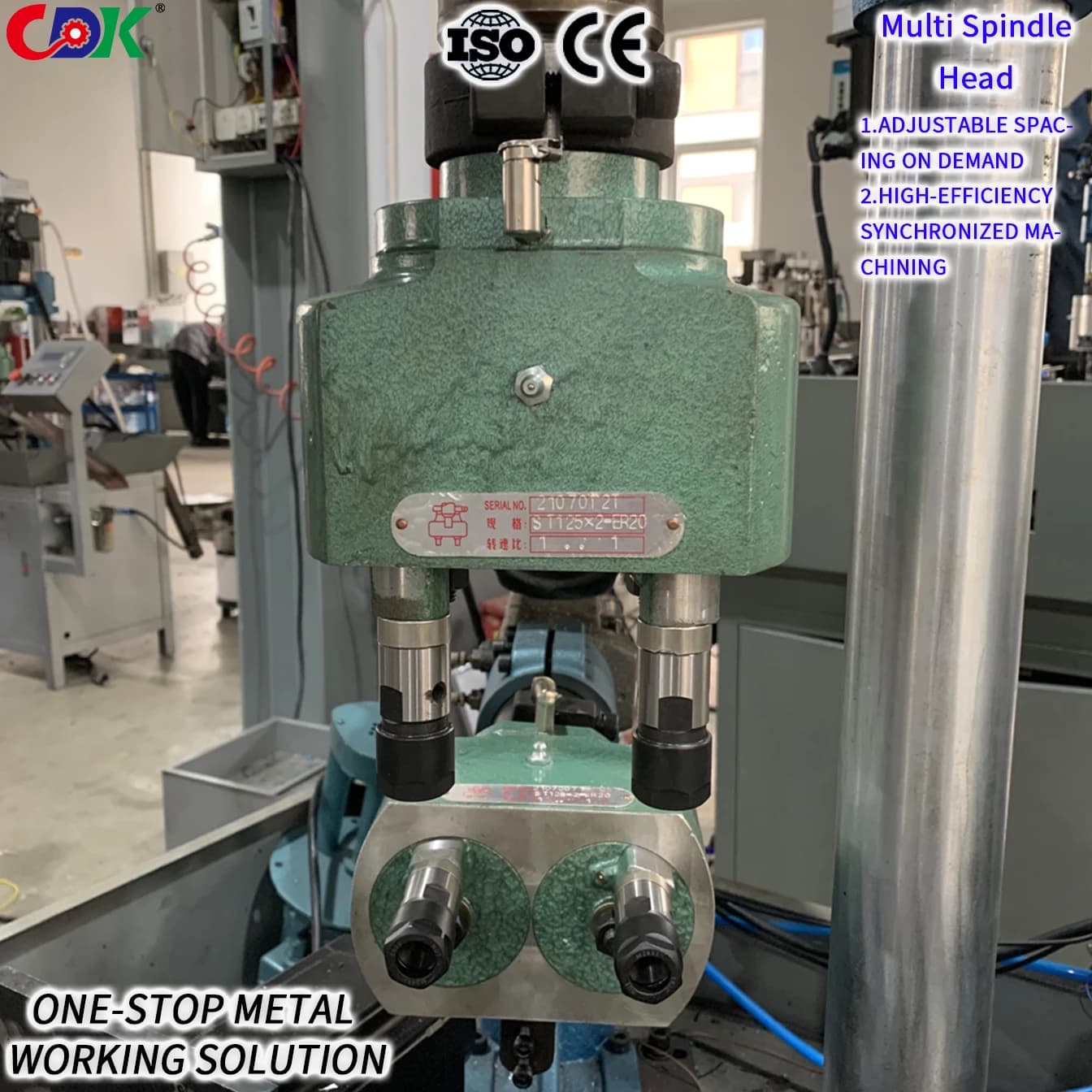 Factory Direct Multi-Spindle Drill Head - Fast Production for Metal Fabrication Multi-hole Drilling Tapping