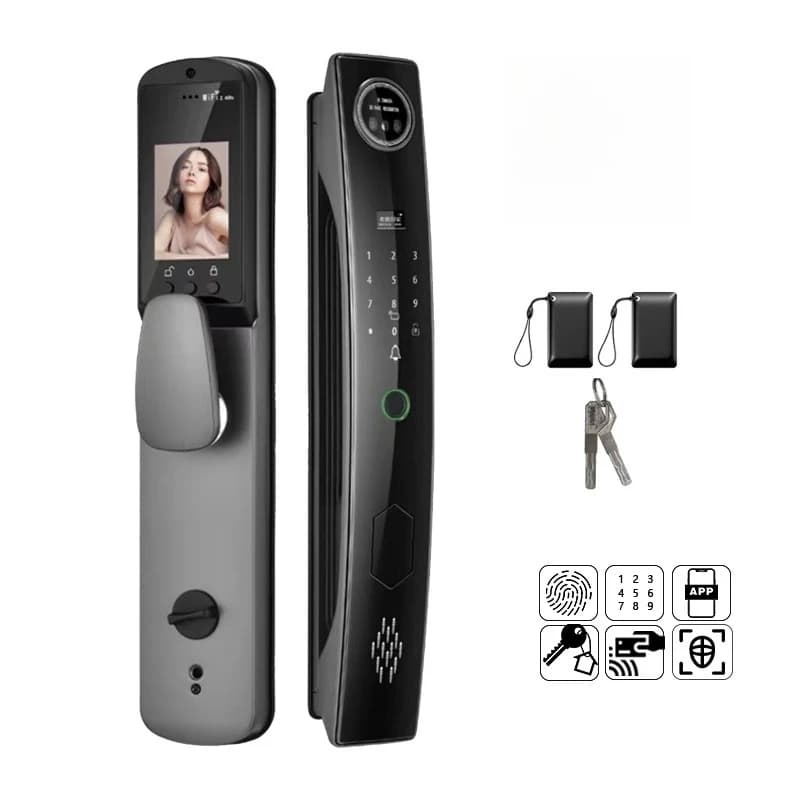 Digital Electronic Smart Door Lock with Wifi Face Smart Lock Code Password Biometric Fingerprint Lock