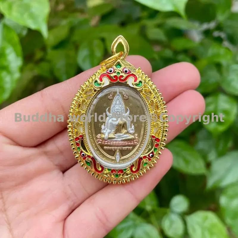 Southeast Asia Thailand Buddhist bring fortune BLESS health safety Effective protection GOOD LUCK Success Buddha Pendant Amulet