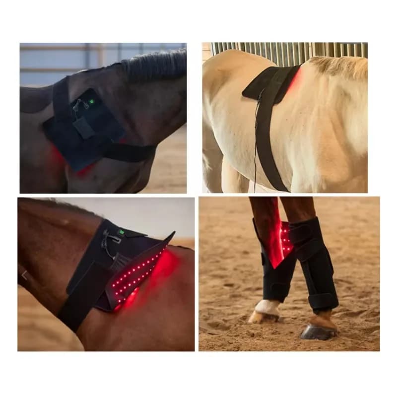 Red Light Therapy Rug for Horses — 660nm/850nm Equine Blanket, Horse Pad, Red Light Mat for Equine Recovery