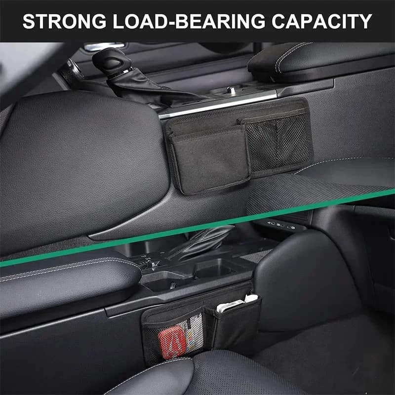 For Toyota Cruiser Prado 2024+ Car Center Console Seat Side Storage Box Organizer Bag Interior Accessories Automotive 2PCS