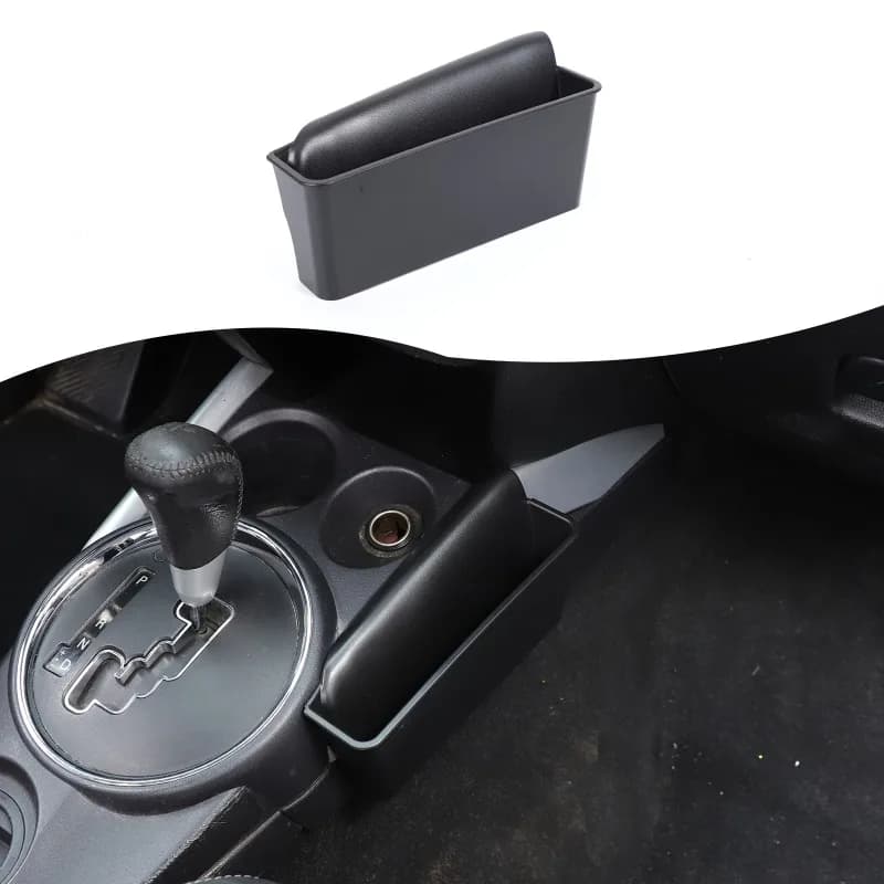 ABS  Center Console Gear Shift Side Storage Box For 2011-2018 Mitsubishi ASX Car Accessories