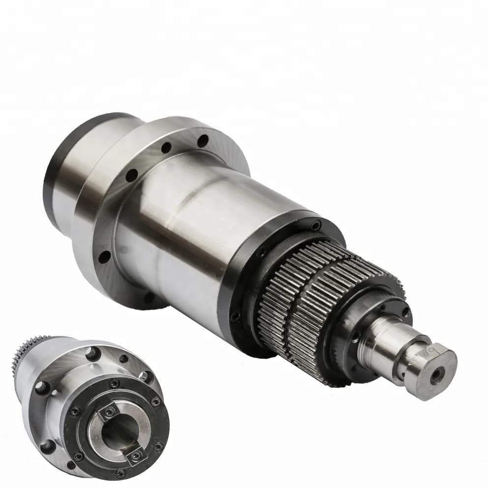 BT40 6000rpm 120mm Auto Tool Change Belt Driven Spindle for Milling Machine Belt Spindle Milling Drilling Tapping