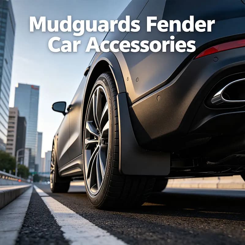 Auto Mudguards Fenders for BMW 3 Series G20 G28 2020-2024 Black ABS Exterior Car Accessories Tire for Protection Vehicle Decor