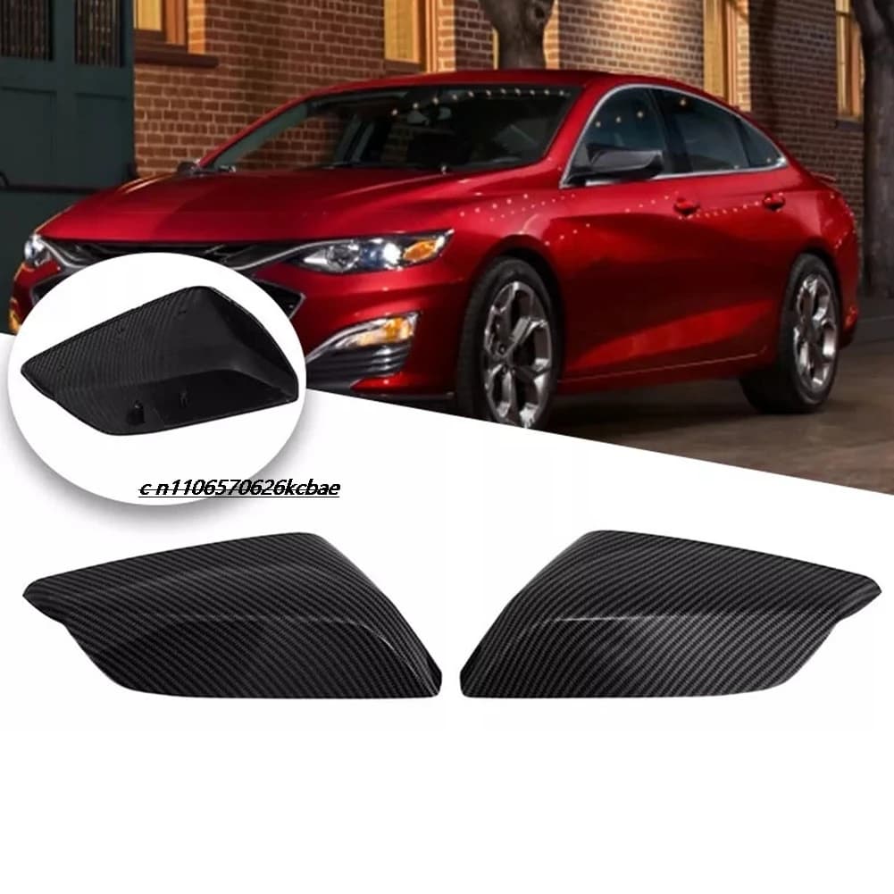 Suitable for Chevrolet Malibu L LS LT RS 16-21 rearview mirror carbon fiber textured mirror housing accessories