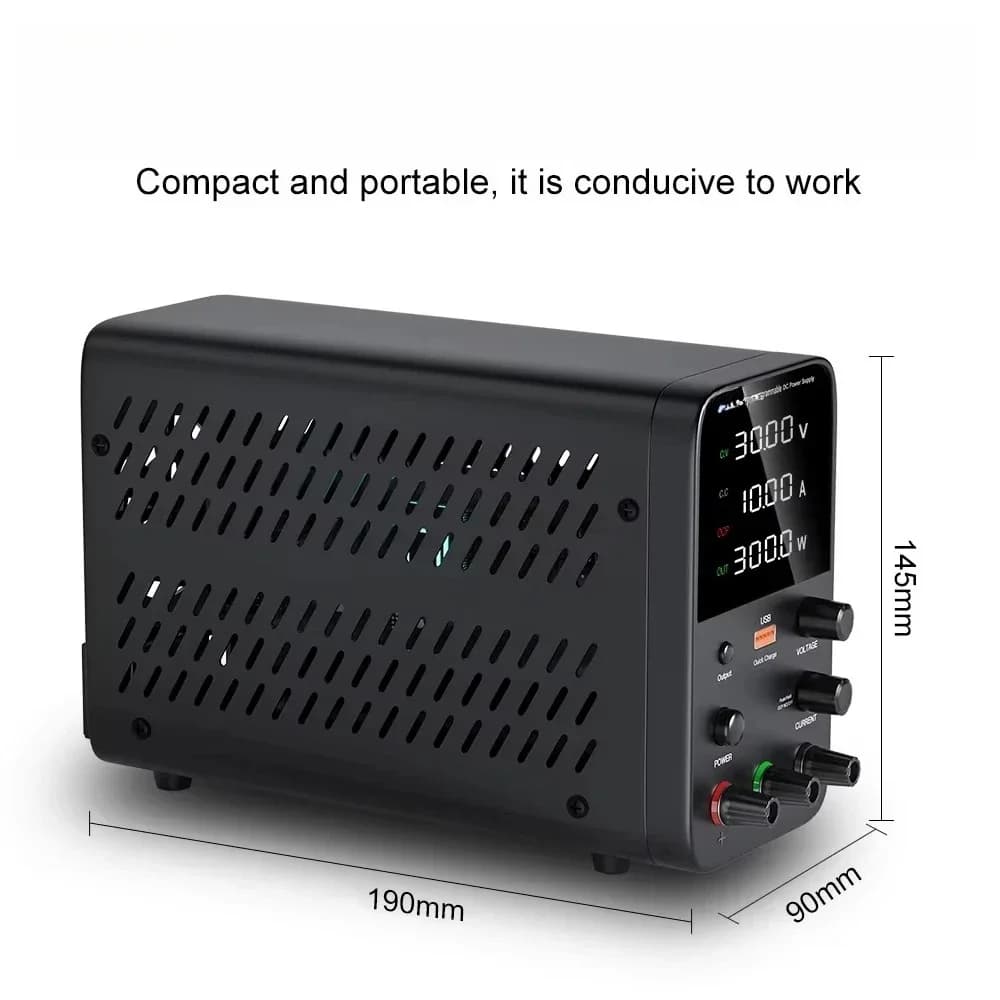 Power Supply 320W Laboratory Switching Power Supply Unit 160V 2A Adjustable Digital Source Voltage Stabilizer