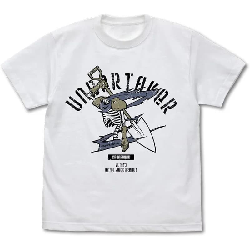 86 -EIGHTY SIX- Undertaker Personal Mark Gift t shirt Manga graphic tee Undertaker Anime Y2K Clothes All size Tops Cartoon shirt
