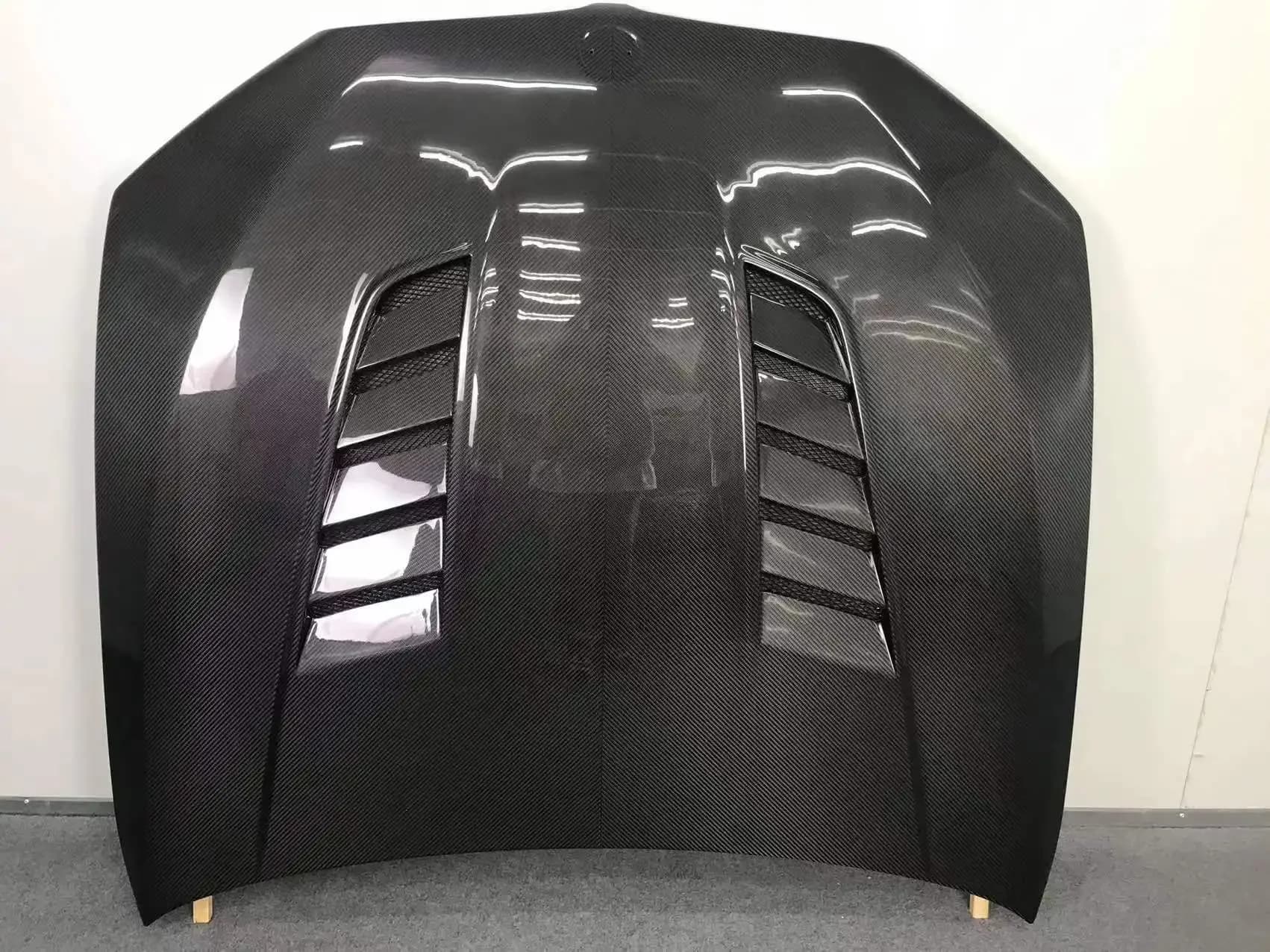 Car Accessories Exterior Accessories  Dry Carbon Fiber Engine Hood Cover Bonnet Perfect Fitment for  5 Series G30 F90 M5