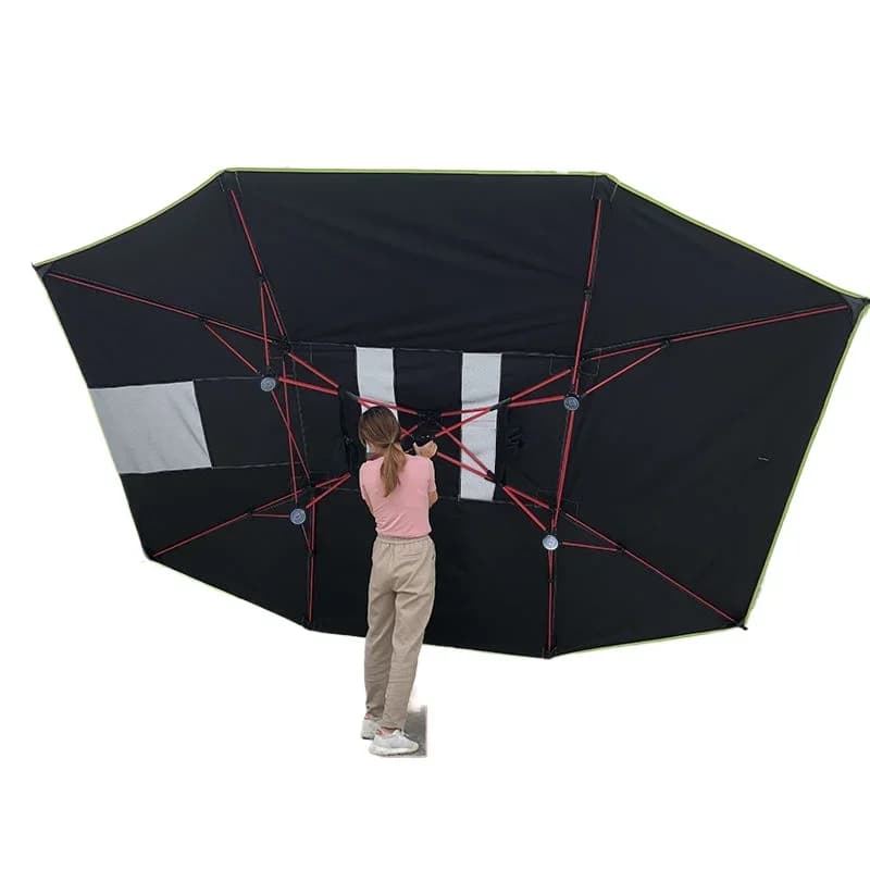 Coach car awning driving school coach roof light heat insulation sun umbrella a generation heat