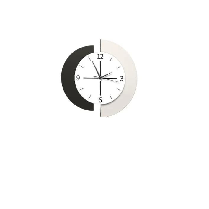 Living room creative wall clock, modern light luxury clock, simple atmospheric watch, wall-mounted silent home