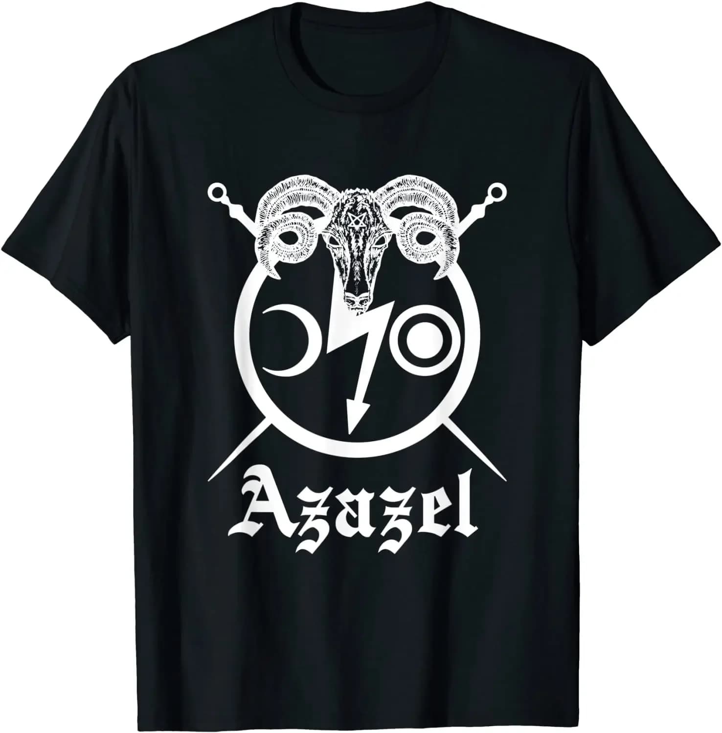 Sigil of Azazel Satan Seal Symbol Sigil of Azazel T-Shirt. Summer Cotton O-Neck Short Sleeve Mens T Shirt New S-3XL