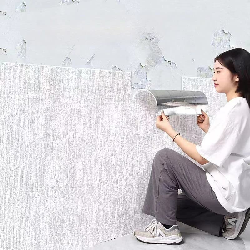 50cm*2.8m Line Self-adhesive Wall Stickers 3D Thickened Waterproof Wallpaper Moisture-proof Room Decor Wall Decors Home Decor