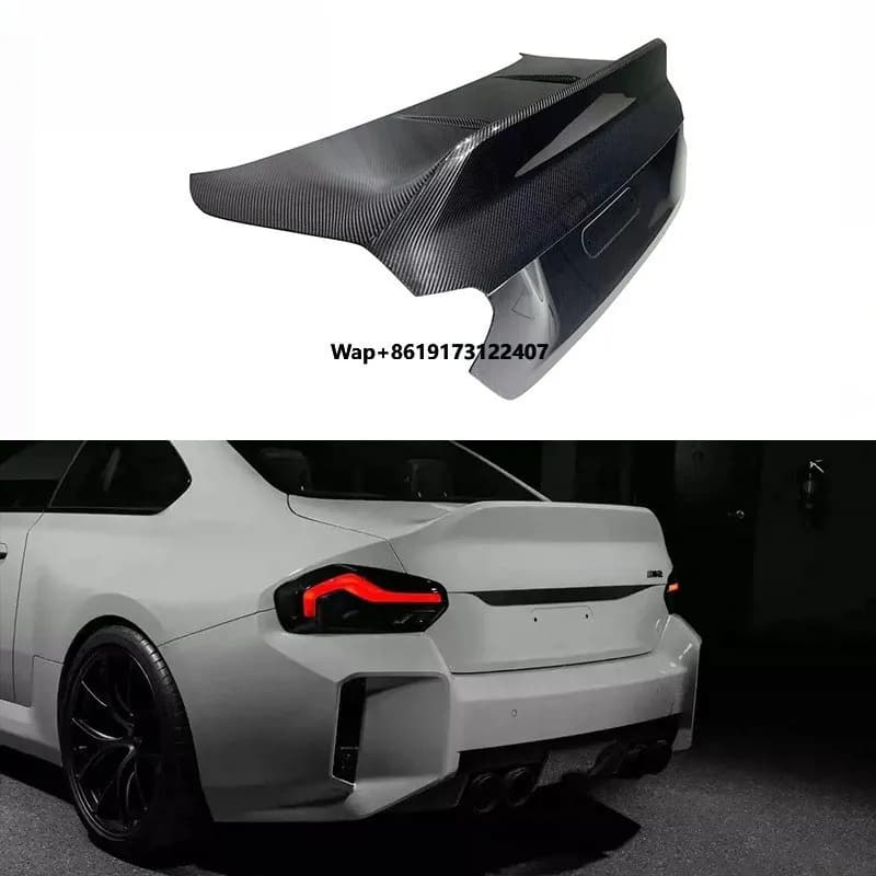 Dry Carbon Fiber CSL Style G87 Trunk Cover for G87 M2 Coupe Rear Trunk Cover High Quality 2023-IN Auto Parts