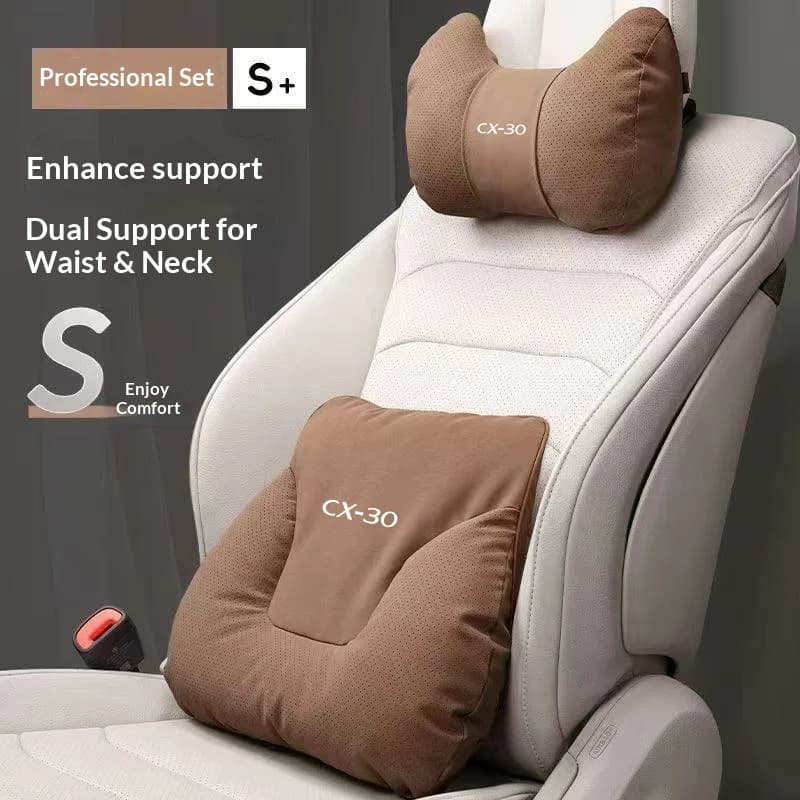 For Mazda CX-30 Skyactiv Car Headrest Neck Support Seat Lumbar Cushion Soft Neck Pillow Automobile interior Accessories