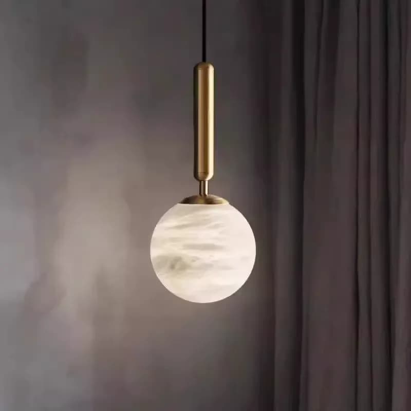 for APCITL Modern Chinese Style Full Copper Chandelier Personalized Design Pendant Light for Cafe Restaurant Interior