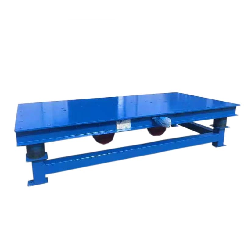 Concrete Table Vibrating Machine Mould In Brick Making Industry Industrial Vibrating Cement Platform Building Material Machinery