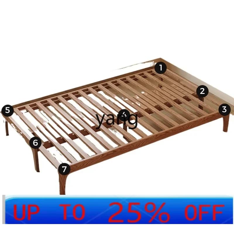 LTT solid wood retractable single bed shelf without bedside small apartment pull-out sofa bed