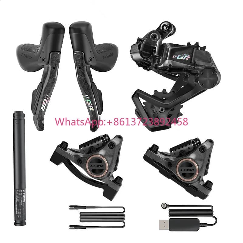 LTWOO EGR Aluminum Electronic Road Bike Groupset 1X10/11/12 Speed Shifter Lever Derailleur Hydraulic Brake Caliper Groupset