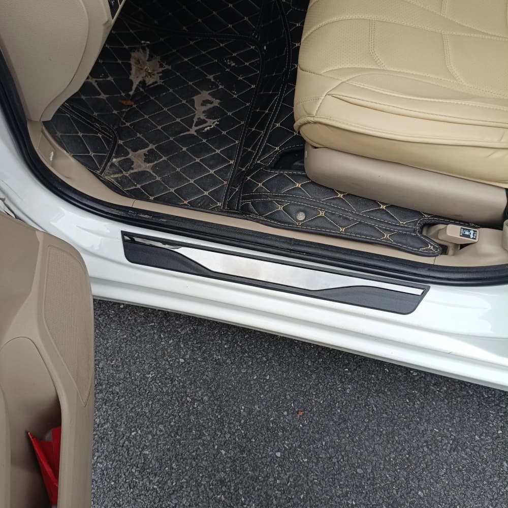 For MG ZS HS MG4 MG5 RX9 MG7 MG9 MG3 2017-2024 2025 2026 2027 Car Door Sill Plates Stainless Steel ABS Styling Stickers Interior