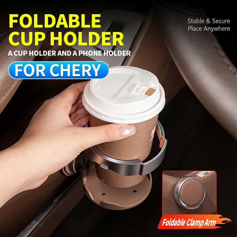 Universal Clip-On Car Door Cup and Storage Rack for Chery Tiggo4 Tiggo8 Pro Tiggo7 Pro Arrizo5/8/7 Tiggo9/3 Chery Q QQ Ice‑cream