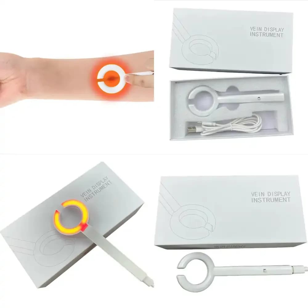 Vein Finder Instrument for Superficial Vessels Visualization Portable Vein Locator Device